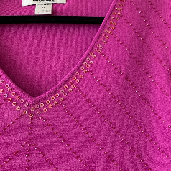 Nygard Plus Sleeveless Knit Top - Picture 2 of 4